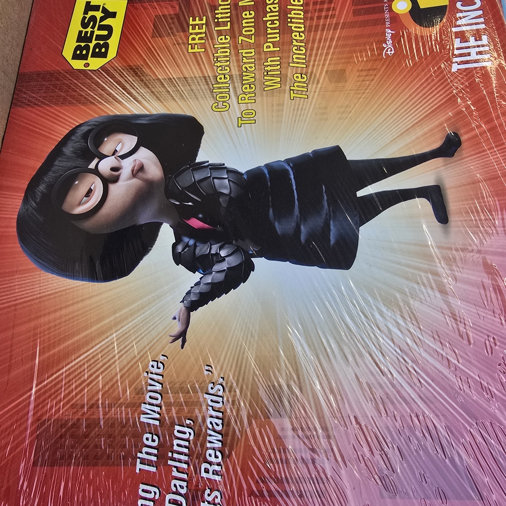 Disney Edna Mode Kids Costume - Black and Pink